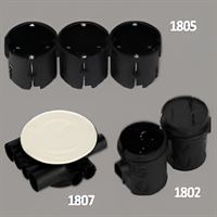 Geçmeli Plastik Derin Kasa Kapaklı 1